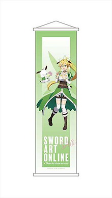刀劍神域系列 「PC狗 + 莉法」Sanrio 系列 小掛布 Sanrio Characters Mini Wall Scroll Leafa x Pochacco New Illustration ver.【Sword Art Online Series】