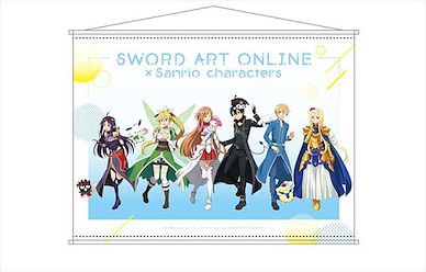 刀劍神域系列 Sanrio 系列 角色 B2 掛布 Sanrio Characters B2 Wall Scroll New Illustration ver.【Sword Art Online Series】