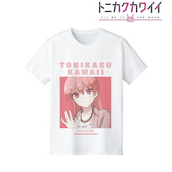 總之就是非常可愛 : 日版 (大碼)「由崎司」トニカクカワイイ 插圖 女裝 T-Shirt