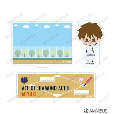 鑽石王牌 「御幸一也」NordiQ 亞克力留言企牌 Kazuya Miyuki NordiQ Acrylic Memo Stand【Ace of Diamond】