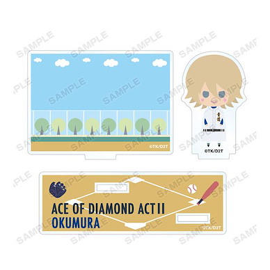 鑽石王牌 「奧村光舟」NordiQ 亞克力留言企牌 Koushuu Okumura NordiQ Acrylic Memo Stand【Ace of Diamond】