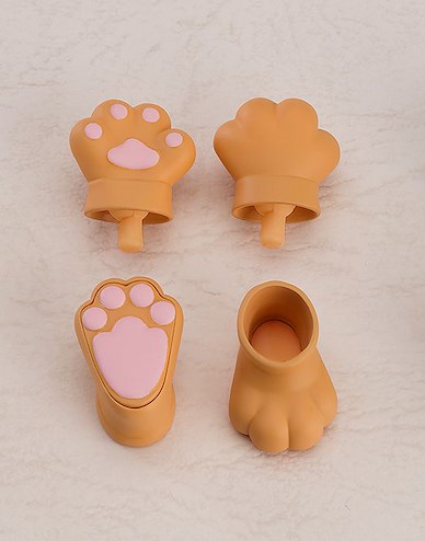 未分類 黏土娃 動物手掌零件套組 (棕色) Nendoroid Doll Animal Hand Parts Set Brown