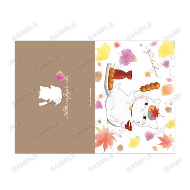 夏目友人帳 「貓咪老師」紅葉狩りver. 文件套 Original Illustration Nyanko-sensei Leaf Peeping Ver. Clear File【Natsume's Book of Friends】