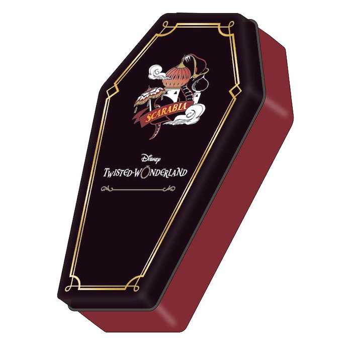 迪士尼扭曲樂園 : 日版 「スカラビア寮」棺型罐裝 便條紙