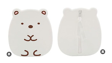 角落生物 「北極熊 / 白熊」矽膠小物袋 Suwa Doll Pouch Shirokuma【Sumikko Gurashi】