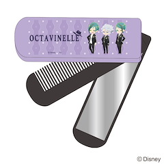 迪士尼扭曲樂園 「オクタヴィネル寮」3WAY 梳 + 鏡 3 Way Comb Octavinelle【Disney Twisted Wonderland】