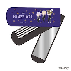 迪士尼扭曲樂園 「ポムフィオーレ寮」3WAY 梳 + 鏡 3 Way Comb Pomefiore【Disney Twisted Wonderland】