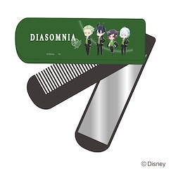 迪士尼扭曲樂園 「ディアソムニア寮」3WAY 梳 + 鏡 3 Way Comb Diasomnia【Disney Twisted Wonderland】