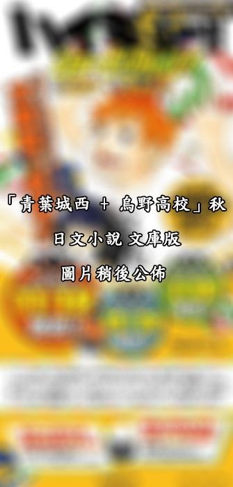 排球少年!! : 日版 「青葉城西高校 + 烏野高校」秋 日文小說 文庫版