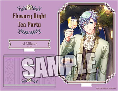 歌之王子殿下 「美風藍」亞克力企牌 Flowery Night Tea Party 另一角度 Ver. Acrylic Stand Flowery Night Tea Party Another Shot Ver. "Ai Mikaze"【Uta no Prince-sama】