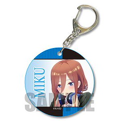 五等分的新娘 「中野三玖」校服 軟PVC 透明掛飾 Yawaraka Clear Charm Miku Nakano【The Quintessential Quintuplets】