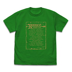蘭斯系列 (大碼) 蘭斯歷史 綠色 T-Shirt Rance History T-Shirt /GREEN-L【Rance】