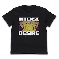 在魔王城說晚安 : 日版 (細碼)「惡魔小熊」INTENSE DESIRE 黑色 T-Shirt