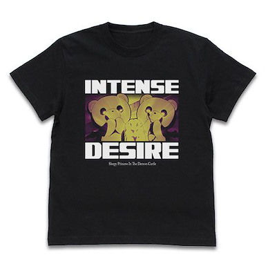 在魔王城說晚安 (大碼)「惡魔小熊」INTENSE DESIRE 黑色 T-Shirt Teddy Demon's Intense Desire T-Shirt /BLACK-L【Sleepy Princess in the Demon Castle】