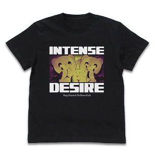在魔王城說晚安 (加大)「惡魔小熊」INTENSE DESIRE 黑色 T-Shirt Teddy Demon's Intense Desire T-Shirt /BLACK-XL【Sleepy Princess in the Demon Castle】