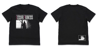在魔王城說晚安 (大碼)「栖夜公主」SCISSOR PRINCESS 黑色 T-Shirt Gathering Quest: High Quality Cloth Princess Syalis T-Shirt /BLACK-L【Sleepy Princess in the Demon Castle】
