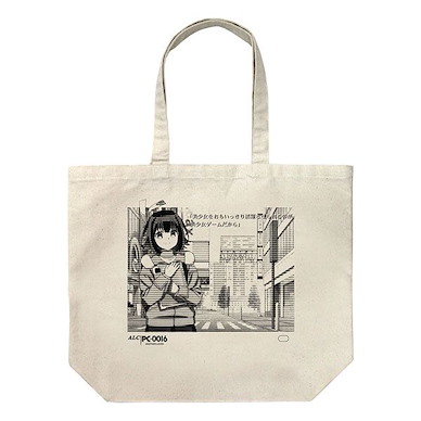 16bit的感動 「秋里樂葉」ANOTHER LAYER 米白 大容量 手提袋 ANOTHER LAYER Konoha Akisato The Screen Style Back in The Days Large Tote Bag /NATURAL【16bit Sensation】