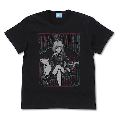 家裏蹲吸血姬的鬱悶 (中碼)「黛拉可瑪莉」黑色 T-Shirt TV Anime Terakomari Gandesblood T-Shirt /BLACK-M【The Vexations of a Shut-In Vampire Princess】