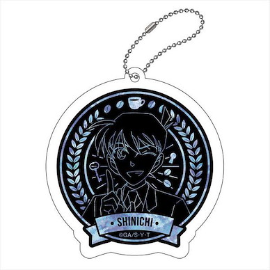 名偵探柯南 「工藤新一」Scratch Art 模切 亞克力匙扣 Scratch Art Diecut Acrylic Key Chain Shinichi Kudo【Detective Conan】