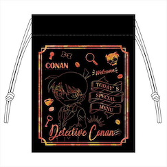 名偵探柯南 「江戶川柯南」Scratch Art 索繩小物袋 Scratch Art Drawstring Bag Conan Edogawa【Detective Conan】