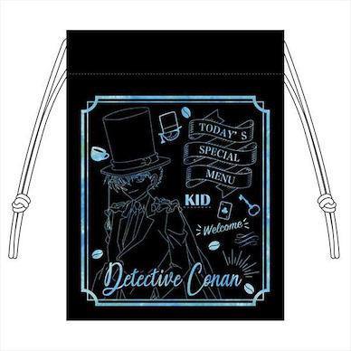 名偵探柯南 「怪盜基德」Scratch Art 索繩小物袋 Scratch Art Drawstring Bag Phantom Thief Kid【Detective Conan】