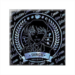 名偵探柯南 「工藤新一」Scratch Art 方形徽章 Scratch Art Square Can Badge Shinichi Kudo【Detective Conan】