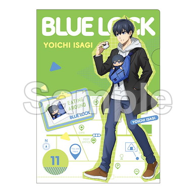 BLUE LOCK 藍色監獄 「潔世一」邊走邊吃 A4 文件套 Clear File Eating Around Isagi Yoichi【Blue Lock】