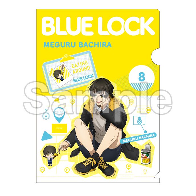 BLUE LOCK 藍色監獄 : 日版 「蜂樂迴」邊走邊吃 A4 文件套
