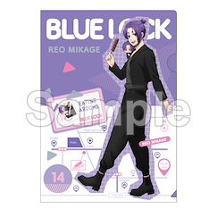 BLUE LOCK 藍色監獄 「御影玲王」邊走邊吃 A4 文件套 Clear File Eating Around Mikage Reo【Blue Lock】