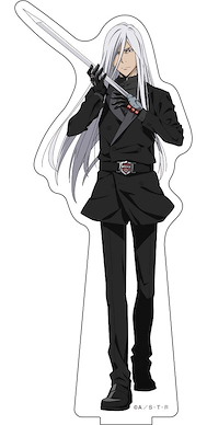 家庭教師HITMAN REBORN! 「史佩爾畢」Black Suit Ver. 亞克力企牌 Original Illustration Big Acrylic Stand Black Suit Ver. 6 Superbia Squalo【Reborn!】