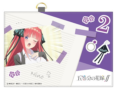 五等分的新娘 「中野二乃」筆記本型 證件套 Book Type Pass Case Nakano Nino【The Quintessential Quintuplets】