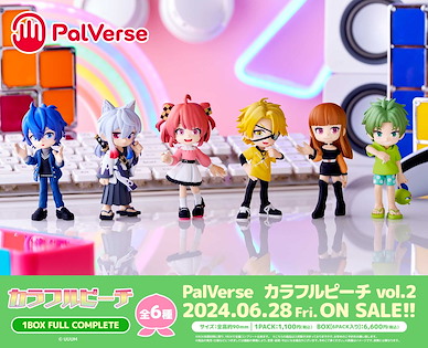 虛擬偶像 PalVerse Colorful Peach Vol.2 (6 個入) PalVerse Colorful Peach Vol. 2 (6 Pieces)【Virtual YouTuber】