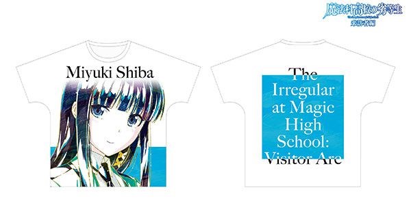 魔法科高中的劣等生系列 : 日版 (大碼)「司波深雪」男女通用 T-Shirt