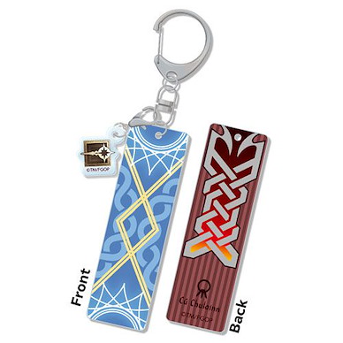 Fate系列 「Caster (Cu Chulainn)」長形匙扣 Fate/Grand Order Bar Key Chain (Caster/Cu Chulainn)【Fate Series】
