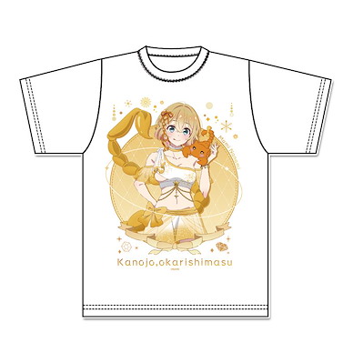 出租女友 (均碼)「七海麻美」星座 Ver. 白色 T-Shirt Original Illustration Graphic T-Shirt Constellation Ver. Nanami Mami【Rent-A-Girlfriend】