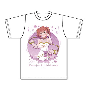 出租女友 (均碼)「櫻澤墨」星座 Ver. 白色 T-Shirt Original Illustration Graphic T-Shirt Constellation Ver. Sakurasawa Sumi【Rent-A-Girlfriend】