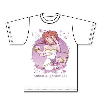 出租女友 (均碼)「櫻澤墨」星座 Ver. 白色 T-Shirt Original Illustration Graphic T-Shirt Constellation Ver. Sakurasawa Sumi【Rent-A-Girlfriend】