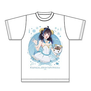 出租女友 (均碼)「八重森美仁」星座 Ver. 白色 T-Shirt Original Illustration Graphic T-Shirt Constellation Ver. Yaemori Mini【Rent-A-Girlfriend】