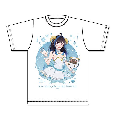 出租女友 (均碼)「八重森美仁」星座 Ver. 白色 T-Shirt Original Illustration Graphic T-Shirt Constellation Ver. Yaemori Mini【Rent-A-Girlfriend】