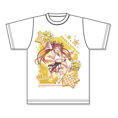 約會大作戰 (均碼)「五河琴里」啦啦隊 Ver. 白色 T-Shirt Original Illustration Graphic T-Shirt Itsuka Kotori Cheer Girl【Date A Live】