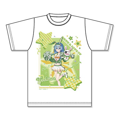 約會大作戰 (均碼)「四糸乃」啦啦隊 Ver. 白色 T-Shirt Original Illustration Graphic T-Shirt Yoshino Cheer Girl【Date A Live】