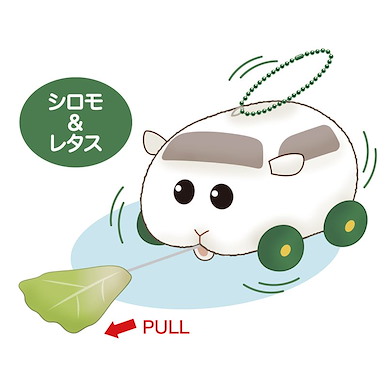 PUI PUI 天竺鼠車車 「西羅摩」公仔掛飾 Buruburuzu Plush Mascot Shiromo【PUI PUI Molcar】