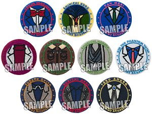 名偵探柯南 刺繡徽章 (10 個入) Embroidery Can Badge (10 Pieces)【Detective Conan】