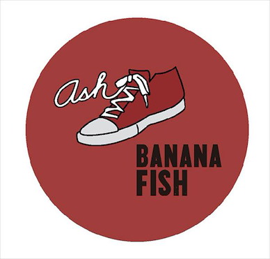 Banana Fish 「亞修」刺繡 徽章 Embroidery Can Badge Ash【Banana Fish】