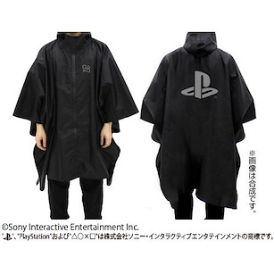 PlayStation 「PlayStation」黑色 便攜雨披 Rain Poncho "PlayStation"/BLACK【PlayStation】