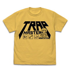 寒蟬鳴泣之時 (大碼)「北條沙都子」香蕉黃 T-Shirt Trap Master Satoko T-Shirt /BANANA-L【Higurashi When They Cry】