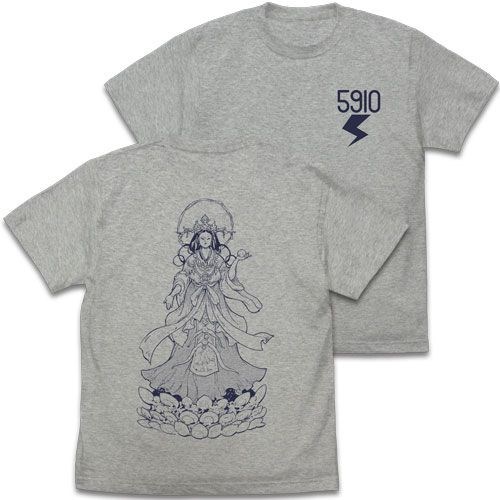 任俠轉生 : 日版 (大碼)「リュー」姫の刺青 GX20th 周年記念 混合灰色 T-Shirt