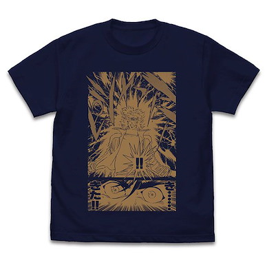 吼えろペン (大碼)「き……きた！！」深藍色 T-Shirt GX20th Inspiration Strikes!! T-Shirt /NAVY-L【Hoero Pen】