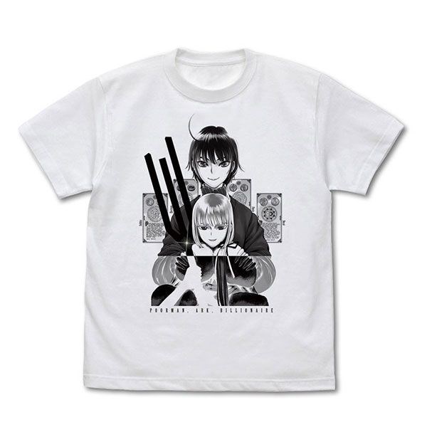 貧民聖櫃大富豪 : 日版 (加大)「聖夜 + 奧蕾莉亞」GX20th 周年記念 白色 T-Shirt