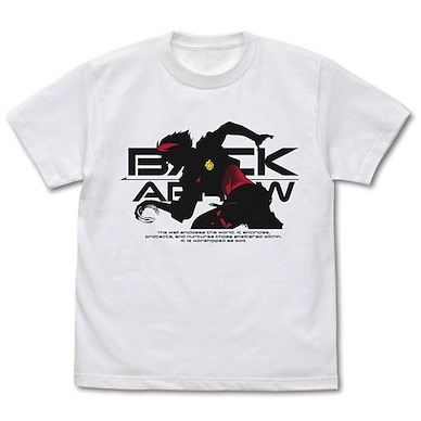 Back Arrow (中碼)「巴克」白色 T-Shirt T-Shirt /WHITE-M【Back Arrow】